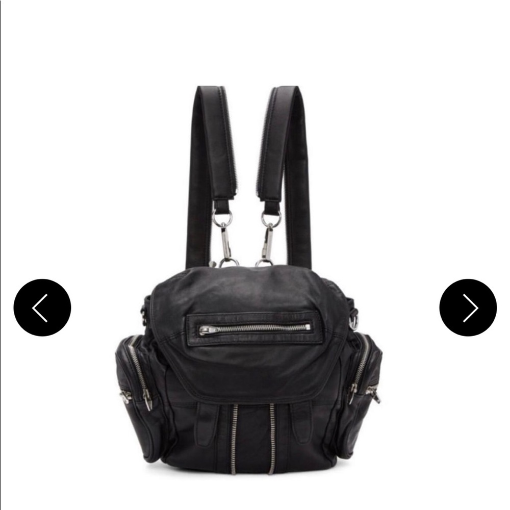 Alexander Wang Marti Lambskin Leather Backpack